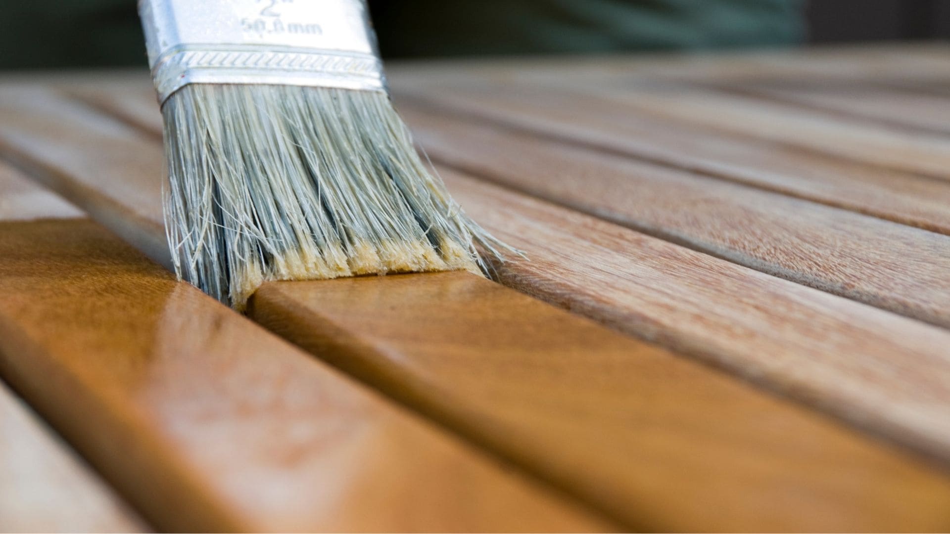 wood staining
